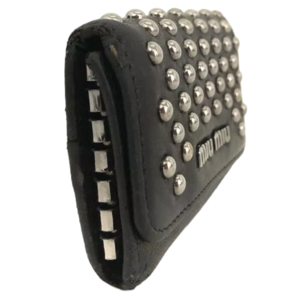 Miu Miu Studded Key Wallet - Picture 9 of 9